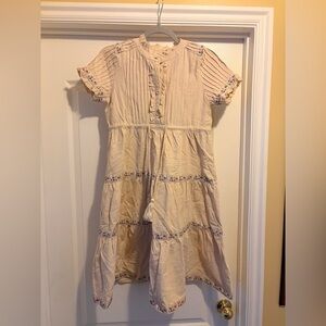 Ivy City Co: Girls Cream Kids Dress